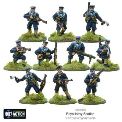 Zoom bild av Royal Navy section
