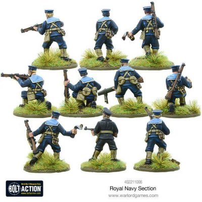Zoom bild av Royal Navy section