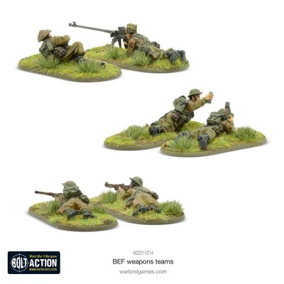 Zoom bild av BEF weapons teams 28mm Bolt Action