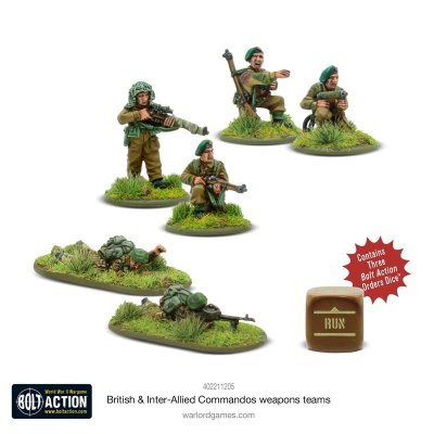 Zoom bild av 402211205 British & Inter-Allied Commandos weapons teams Warlord