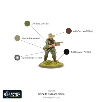 Zoom bild av Chindit weapons teams scale 28mm Warlord Games