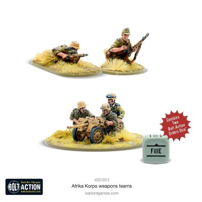Zoom bild av 402212013 Afrika Korps Weapons Teams Teams Bolt Action