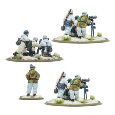 Zoom bild av German Winter Fallschirmjager Heavy Weapon Platoon 28mm Warlord Games
