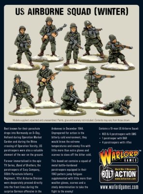 Zoom bild av 402213102 US Airborne Squad (Winter) Easy Company Warlord