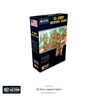 Zoom bild av 402213109 US Army weapons teams 28mm Bolt Action Warlord Games