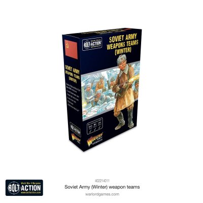 Zoom bild av 402214011 Soviet Army (Winter) weapons teams 28mm Bolt Action Warlord Games