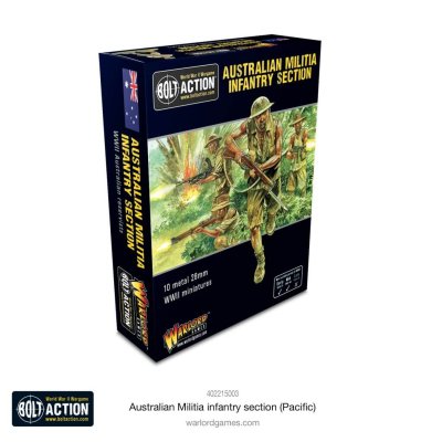 Zoom bild av 402215003 Australian militia infantry section (Pacific) 28mm Bolt Action Warlord Games