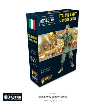 Italian Army Support Group 28mm Bolt Action Warlord Games