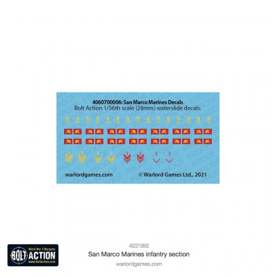 Zoom bild av San Marco Marines decals 28mm