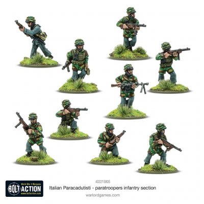 Zoom bild av Italian Paracadutisti - paratroopers infantry