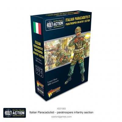 Zoom bild av Italian Paracadutisti - paratroopers infantry 28mm Bolt Action Warlord Games
