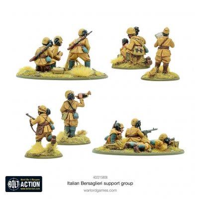 Zoom bild av Italian Bersaglieri support group 28mm Bolt Action Warlord Games