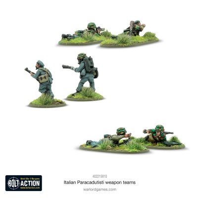 Zoom bild av Italian Paracadutisti weapons teams 28mm Bolt Action