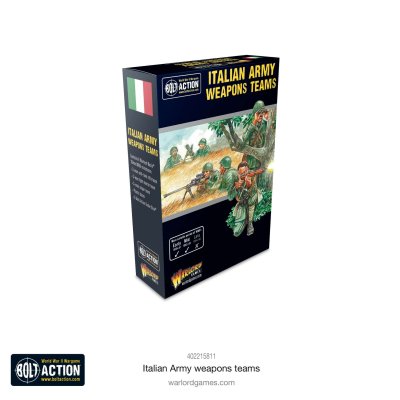 402215811 Italian Army weapons teams 28mm Bolt Action