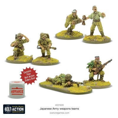 Japanese Army weapons teams 28mm Bolt Action