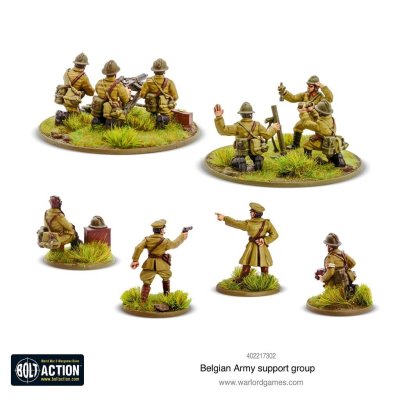 Zoom bild av Belgian Army Support Group 28mm