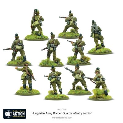 Zoom bild av Hungarian Army Border Guards Infantry Section 28mm Warlord Games