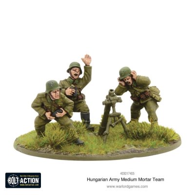 Zoom bild av Hungarian Army Medium Mortar Team
