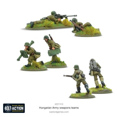 Zoom bild av Hungarian Army weapons teams 28mm Bolt Action Warlord Games