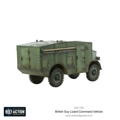 Zoom bild av Guy Lizard command vehicle 28mm Bolt Action Warlord Games