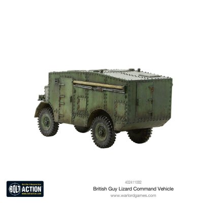 Zoom bild av Guy Lizard command vehicle 28mm Bolt Action
