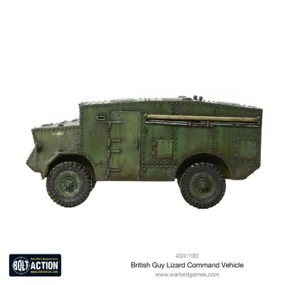 Zoom bild av Guy Lizard command vehicle 28mm