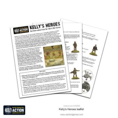 This booklet provides every hero and vehicle with their own personalised themed special rules