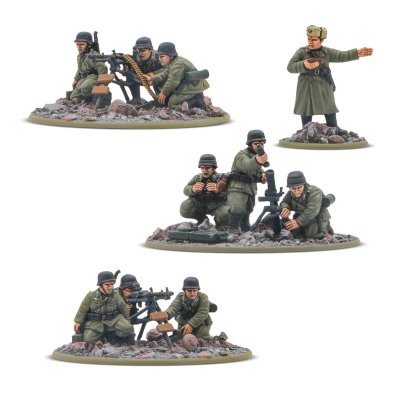 Zoom bild av 402412014 German Veterans Heavy Weapons platoon 28mm Bolt Action Warlord Games