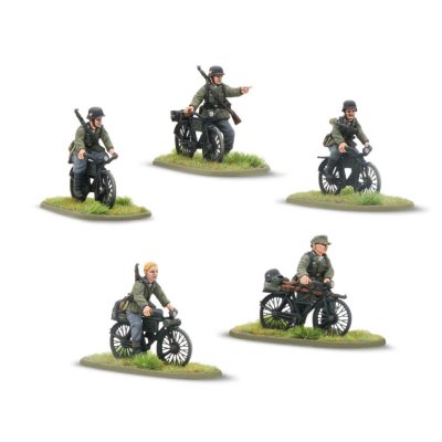 Zoom bild av Early War German Infantry on Bicycles 28mm Bolt Action Warlord Games