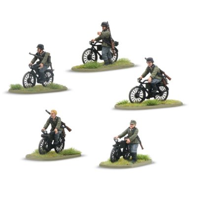 Zoom bild av Early War German Infantry on Bicycles 28mm Bolt Action