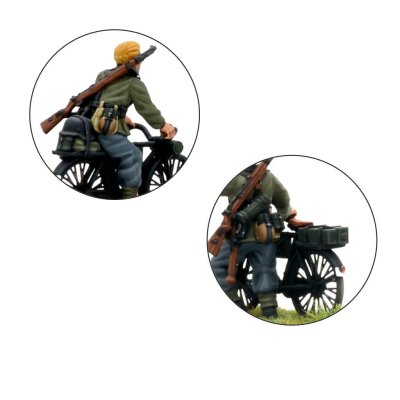 Zoom bild av Early War German Infantry on Bicycles Warlord Games