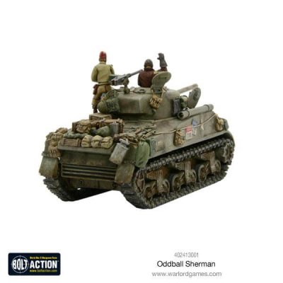 Oddball Sherman Warlord Games Bolt Action
