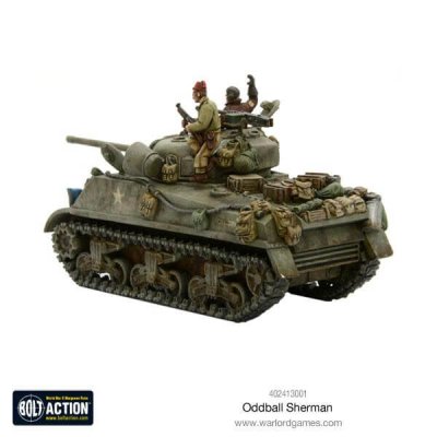 Oddball Sherman 28mm Warlord Games Bolt Action