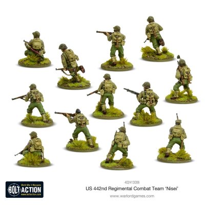 Zoom bild av 402413006 Nisei - 442nd Regimental Combat Team 28mm Bolt Action Warlord Games