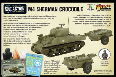 Sherman Crocodile flamethrower tank