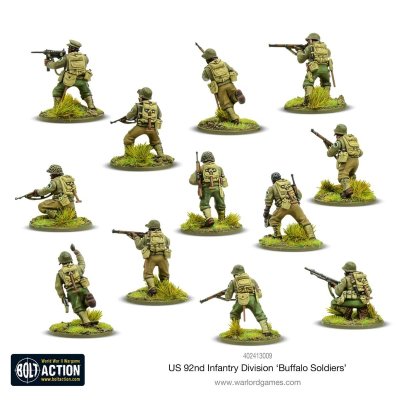 Zoom bild av 402413009 Buffalo Soldiers - 92nd Infantry Division 28mm Bolt Action Warlord Games