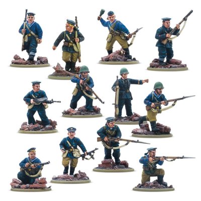 Zoom bild av 402414006 Soviet Naval Brigade Squad (2026) 28mm Bolt Action Warlord Games