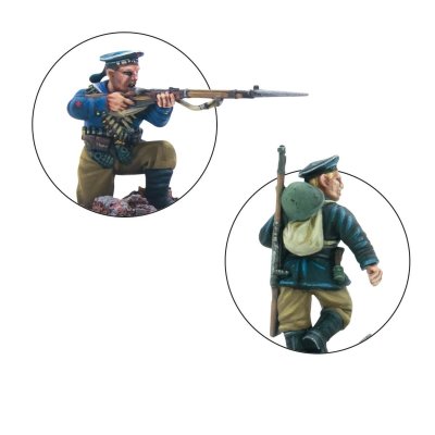 Zoom bild av Soviet Naval Brigade Squad (2026) 28mm Bolt Action