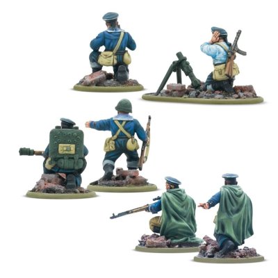 Zoom bild av Soviet Naval Brigade Weapon Teams 28mm Bolt Action Warlord Games