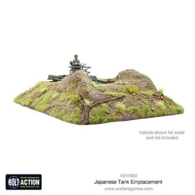 Zoom bild av 402416003 Japanese Tank Emplacement 28mm Bolt Action Warlord Games