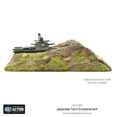 Zoom bild av Japanese Tank Emplacement 28mm Bolt Action Warlord Games