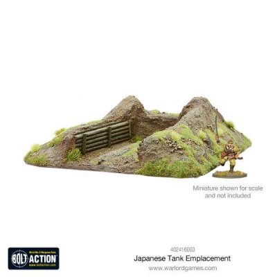 Zoom bild av Japanese Tank Emplacement 28mm