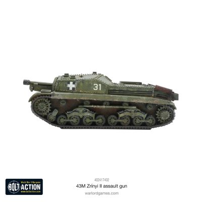 Zoom bild av Hungarian 43M Zrinyi II Assault Gun Tank 28mm Warlord Games