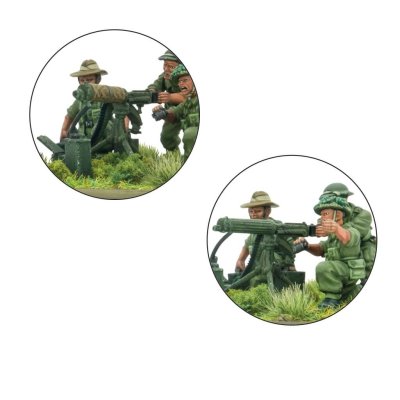 Zoom bild av Gurkha Heavy Weapons platoon 28mm