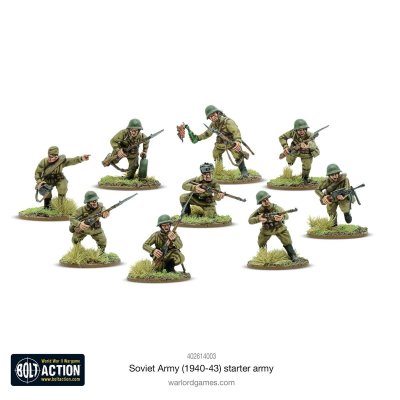 Zoom bild av Soviet Army (1940-43) starter army 28mm Bolt Action Warlord Games