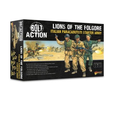 Zoom bild av Lions of the Folgore - Italian Paracadutisti starter army
