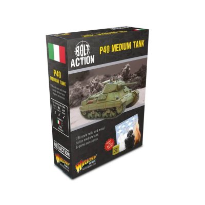 Zoom bild av 402615803 P40 Medium Tank 28mm Bolt Action Warlord Games