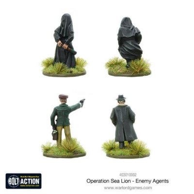 Zoom bild av Operation Sea Lion - Enemy Agents 28mm Bolt Action