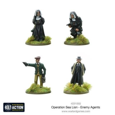Zoom bild av 403010002 Operation Sea Lion - Enemy Agents 28mm Bolt Action Warlord Games