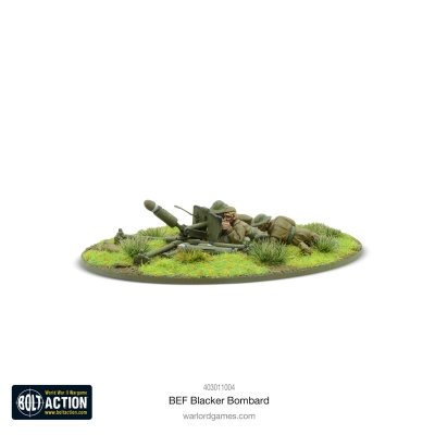 Zoom bild av 403011004 British blacker bombard (spigot mortar) 28mm Bolt Action Warlord Games